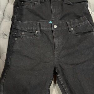 Thereabouts Big Kid Black Stretch Fabric Skinny Fit Denim Jean